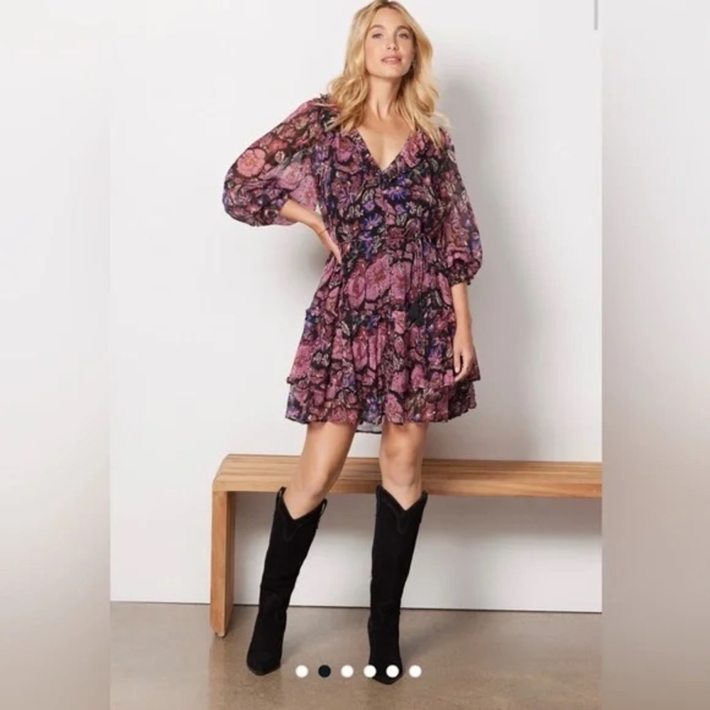 CLEOBELLA Audrey Floral Mini Dress